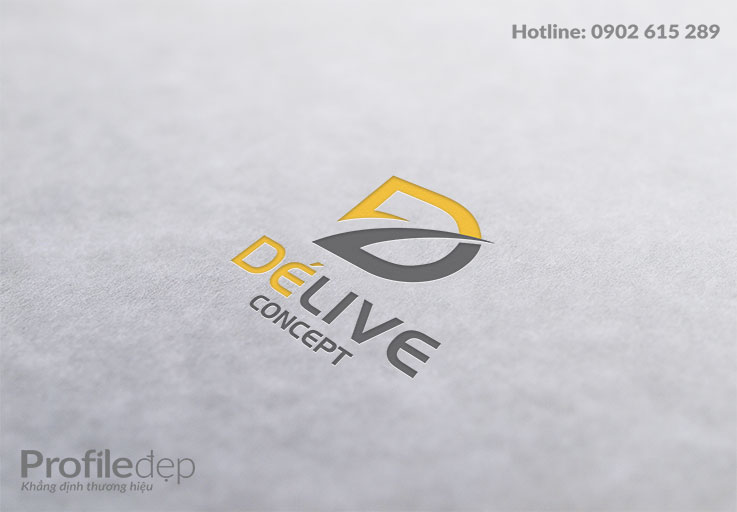 Thiết kế logo công ty Delive