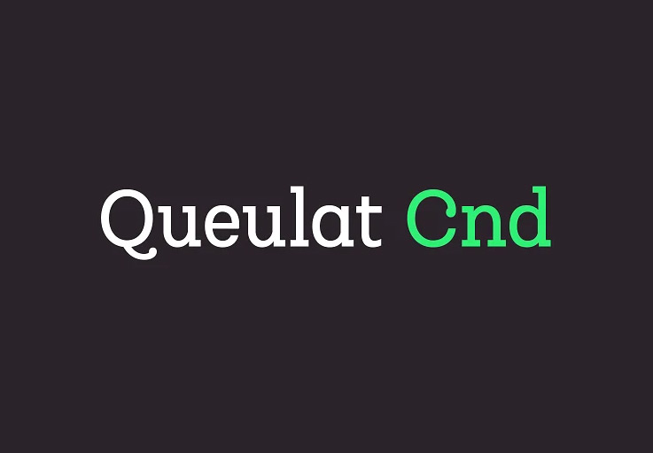 font chu thiet ke tap chi Queulat Cnd
