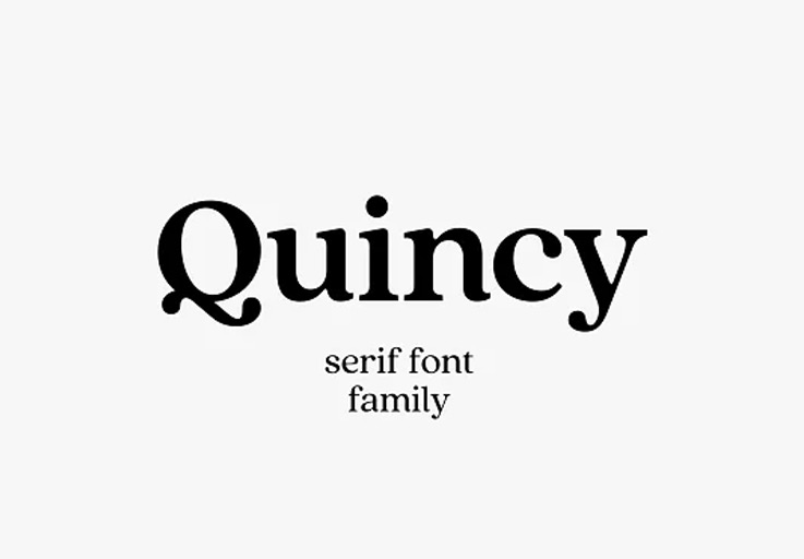 Quincy CF Font Family
