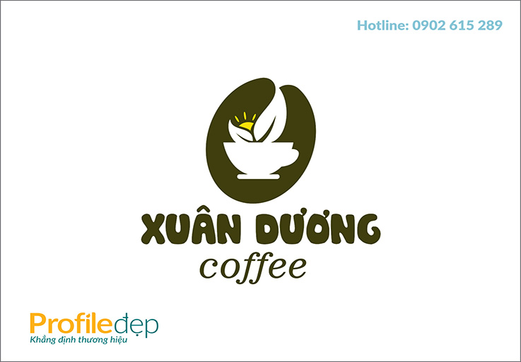 Thiết kế logo cà phê Xuân Dương