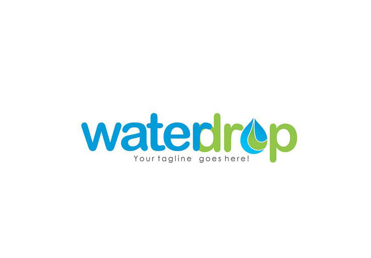 Thiết kế logo giọt nước 