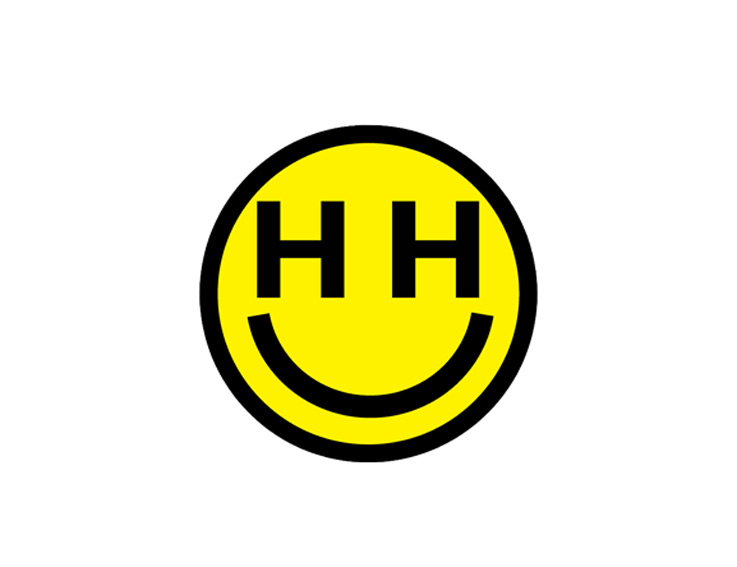 Logo happy hippie