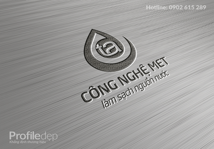 Thiết kế logo công ty TNHH công nghệ xử lý nước TA