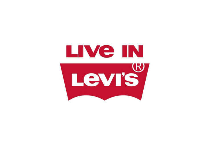 logo mau do levis