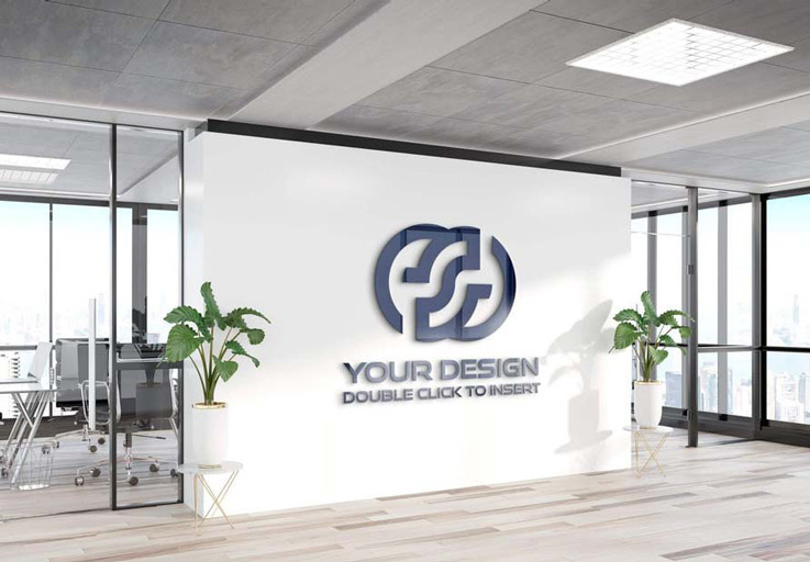 Sử dụng mockup logo cho đẹp hơn