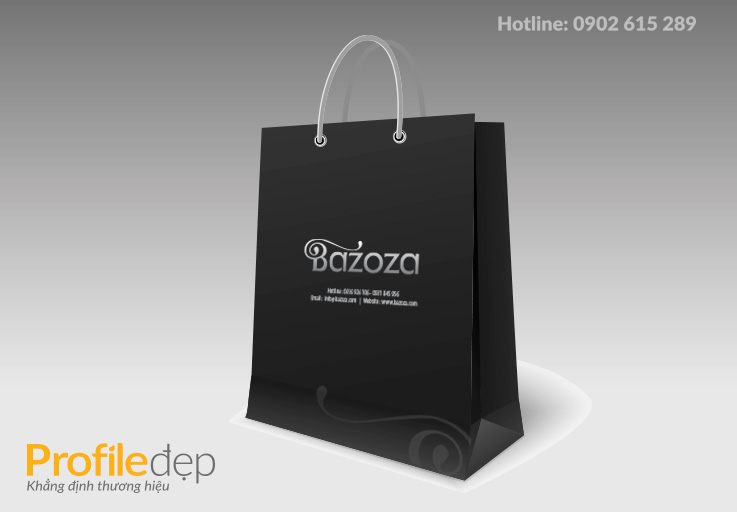 Thiết kế túi công ty đẹp Bazoza