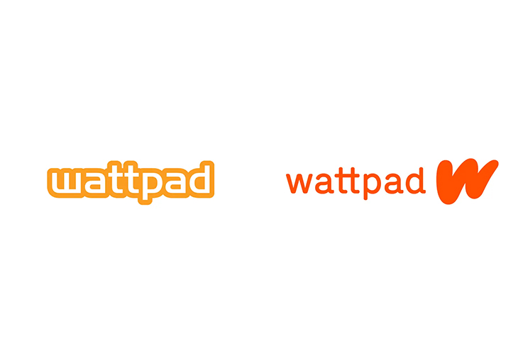 Tái thiết kế logo thương hiệu Wattpad
