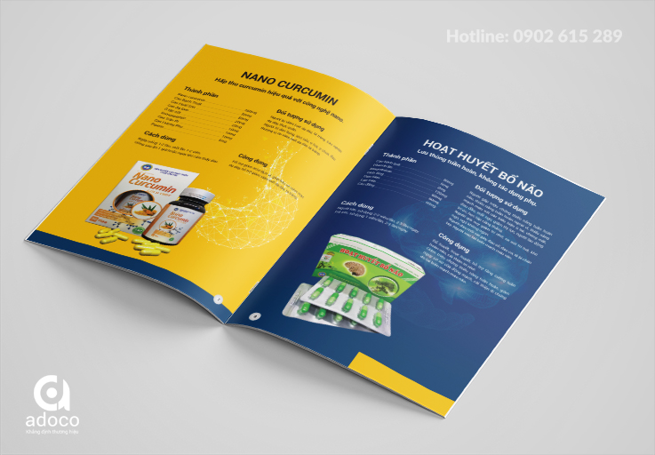 Thiết kế catalogue Viện y học Dân tộc