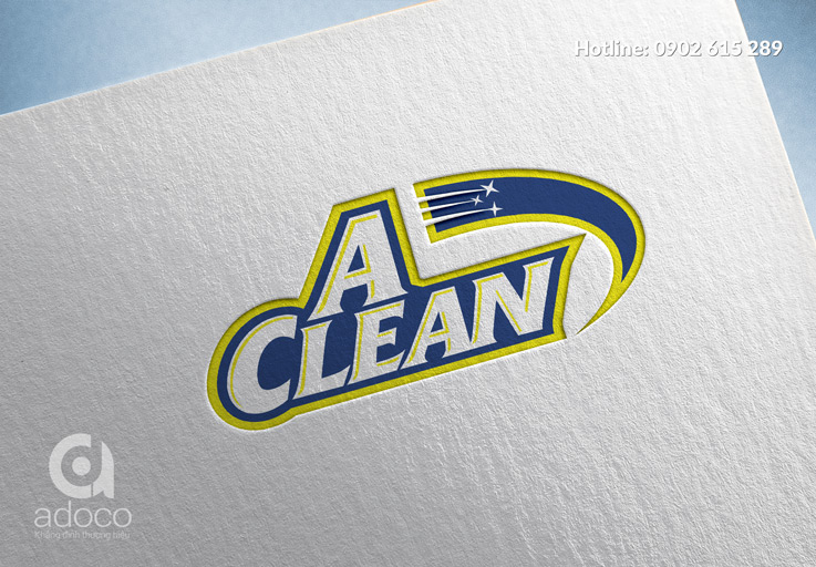 thiet ke logo A Clean