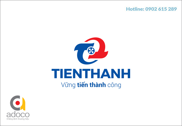 thiet ke logo cong ty co dien lanh tien thanh