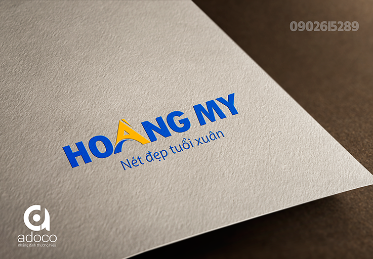 Thiet ke logo cong ty Hoang My