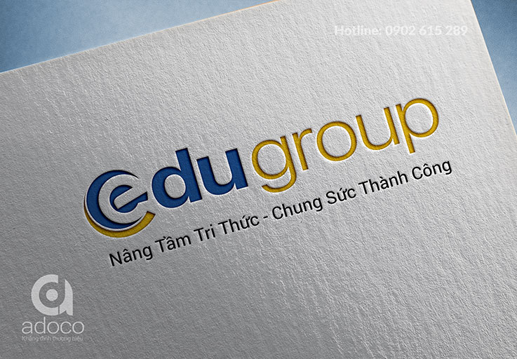 thiết kế logo công ty ngành giáo dục Edugroup