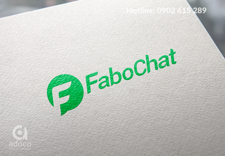 thiet ke logo fabochat