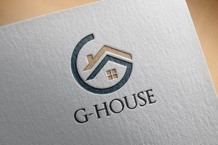 thiết kế logo ngôi nhà