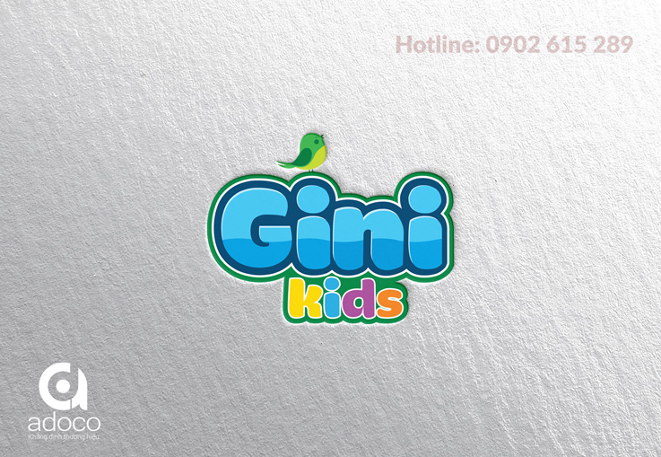 Thiết kế logo công ty hoạt hình GINI