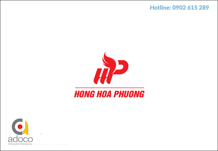 thiết kế logo công ty hong hoa phuong