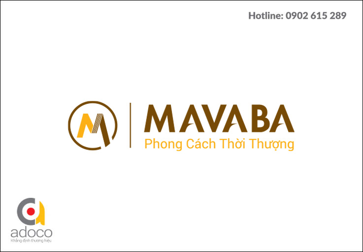 thiết kế logo thời trang mavaba