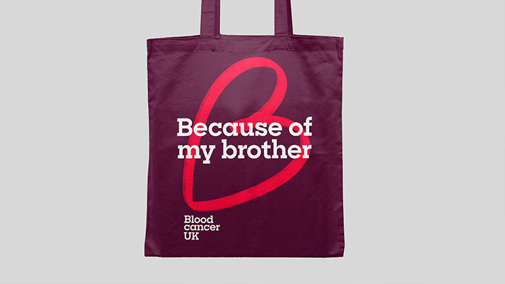Thiết kế logo thương hiệu mới Blood Cancer UK 