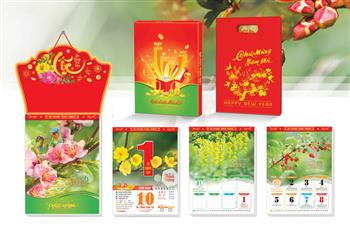 In lịch 52 tuần số lượng ít tại TP.HCM