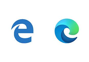 Lịch sử logo của Internet Explorer và Edge