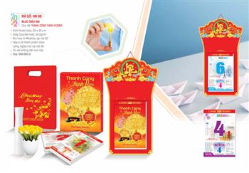 Mẫu lịch bloc 2023 ấn tượng Mẫu lịch bloc 2023 ấn tượng