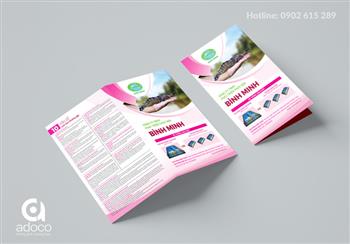 Thiết kế brochure công ty mở rộng lượng khách hàng