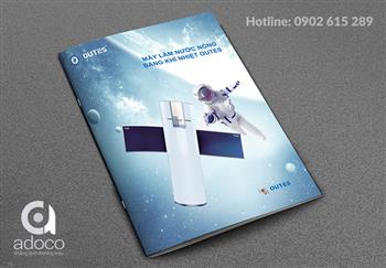 Thiết kế catalogue máy nước nóng outes Thiết kế catalogue máy nước nóng outes