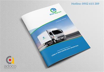 Thiết kế profile công ty dịch vụ vận tải