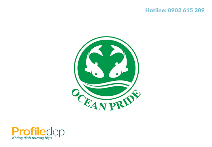 Thiết kế logo công ty đẹp Ocean pride