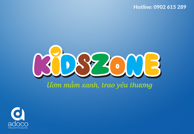 Thiết kế logo Kidzone