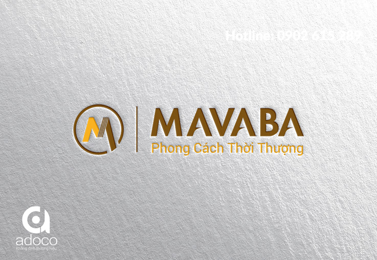 Thiết kế logo thời trang MAVABA