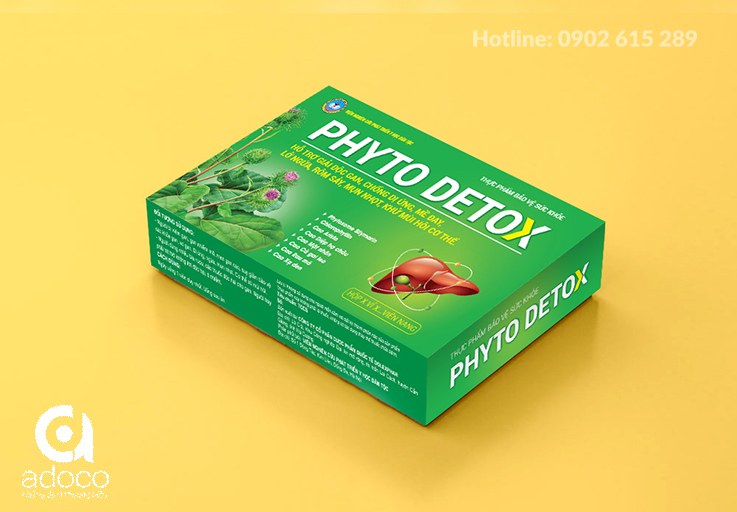 Thiết kế hộp thuốc Phyto detox