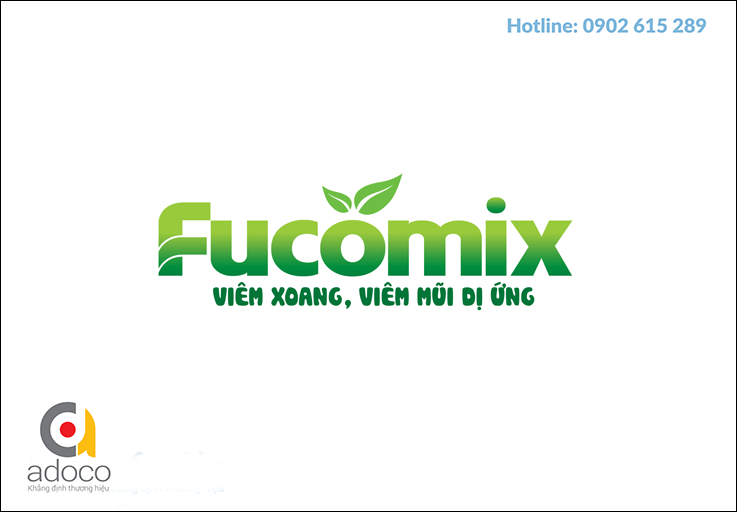 Thiết kế logo thuốc viêm mũi dị ứng fucomix