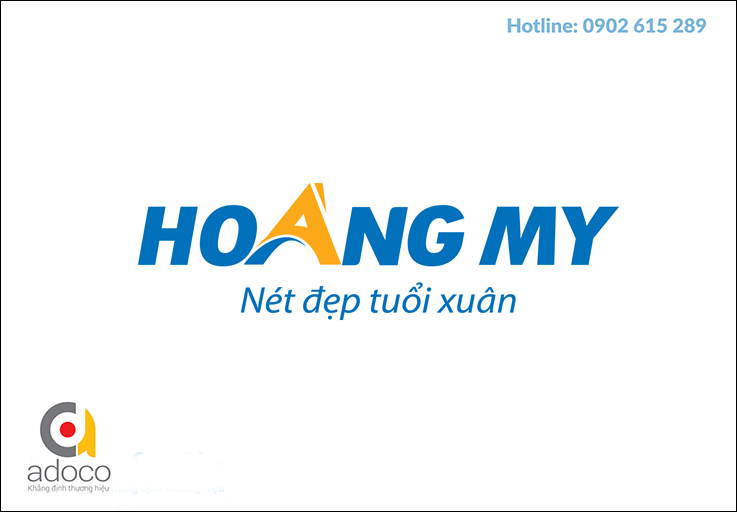 Thiết kế logo công ty Hoàng My