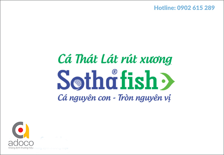 Thiết kế logo nhãn hàng cá thát lát Sothafish