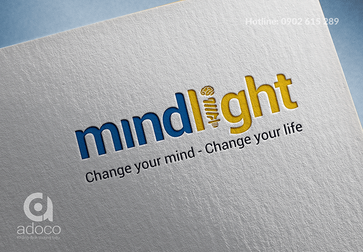 Thiết kế logo công ty Mindlight