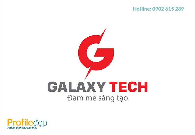 Thiết kế logo công ty galaxy